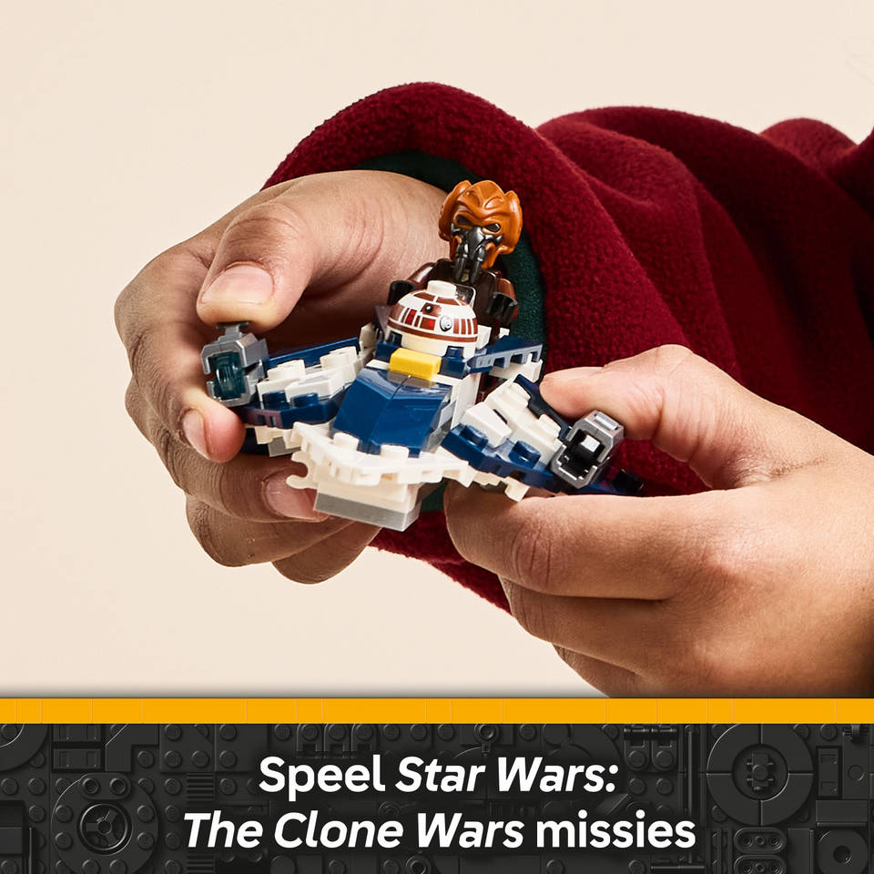 LEGO Star Wars Plo Koons Jedi Starfighter microfighter 75400
