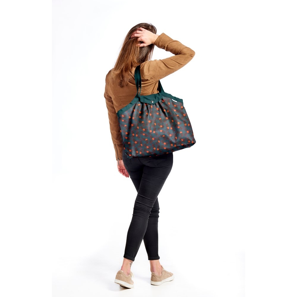 Sac Cabas Taille Moyenne Plissé Ananas Party