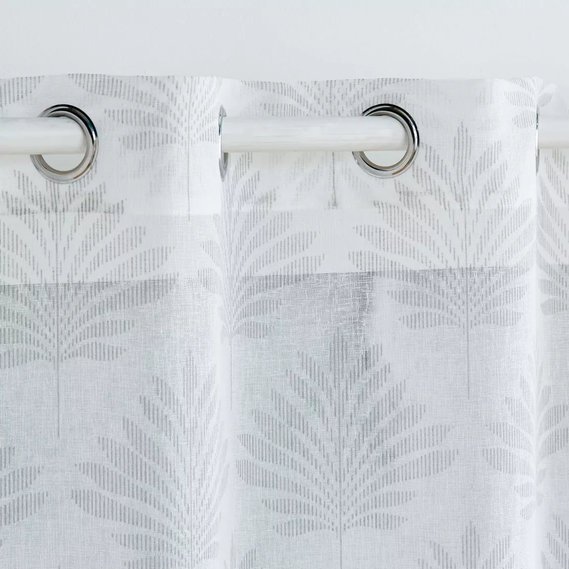 Voilage tissé (140 x 280 cm) Levita Blanc