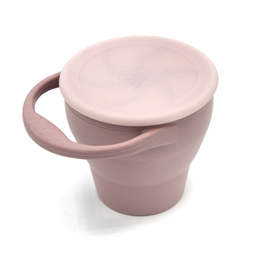 the cotton cloud Snackbecher aus Silikon Dusty Pink