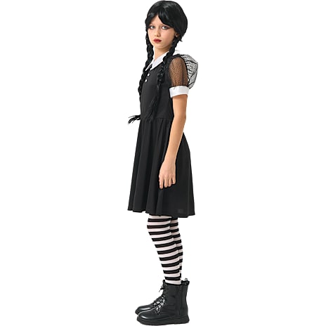 Halloween gotisk kjole kostume str. 140
