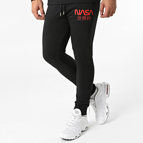 Ensemble De Survetement Japan Logo Noir Rouge