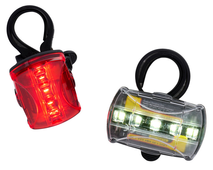 LED-cykellygtesæt - Bikezone