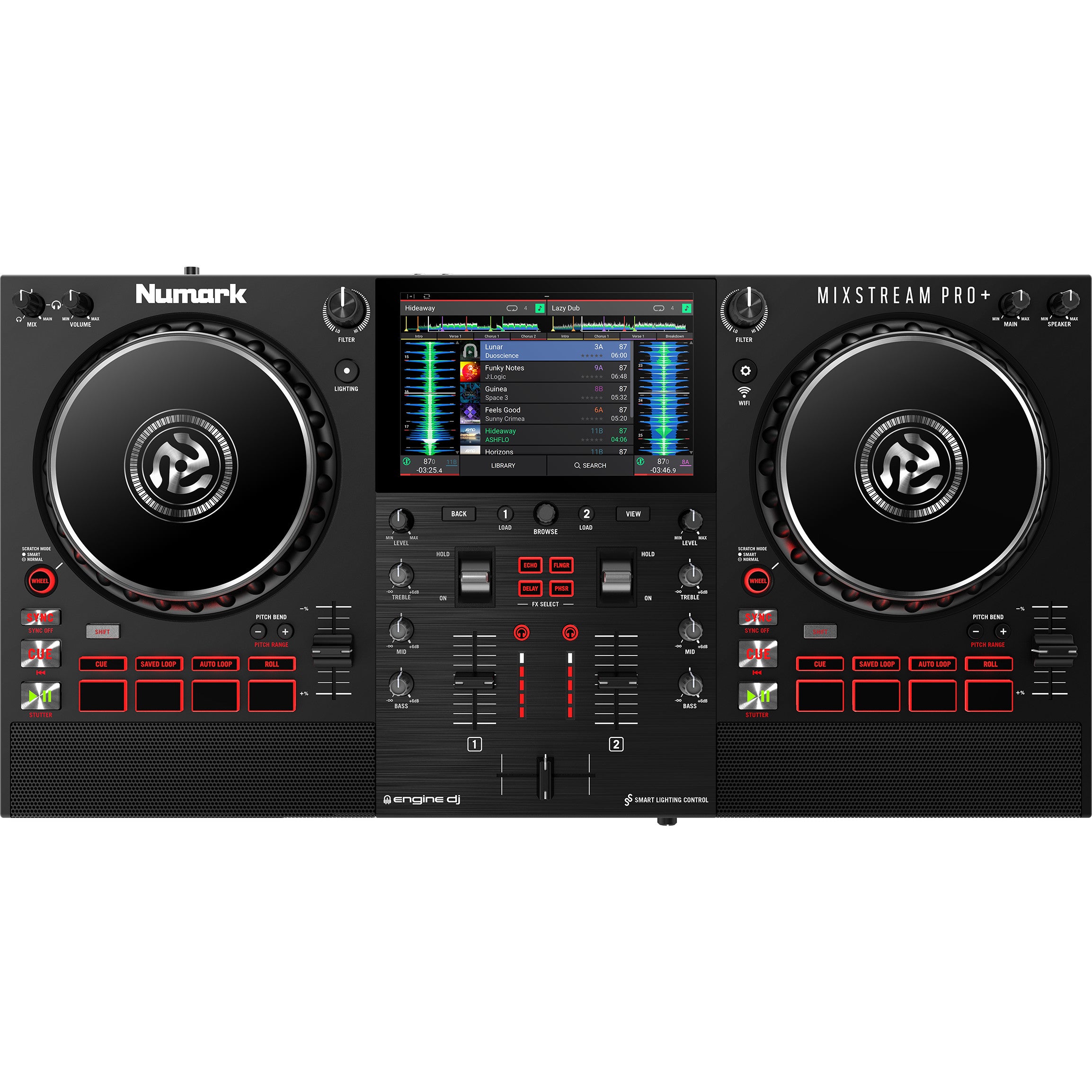 Numark Mixstream Pro+ standalone DJ-controller