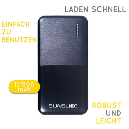 GRAVITY Powerbank  black  10000mAh, 37W Output: 15W