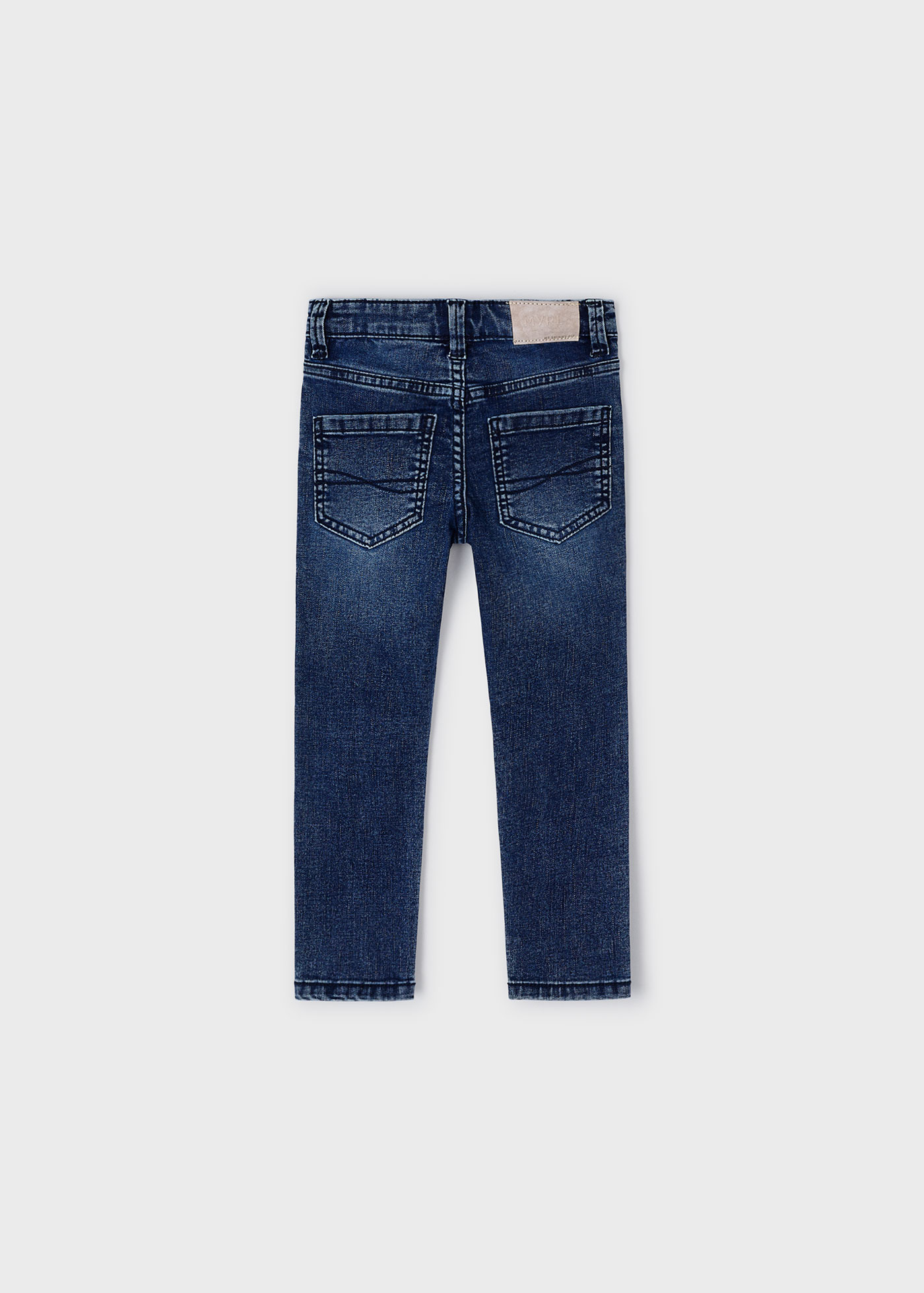 Calça jeans skinny Better Cotton para meninos, denim médio