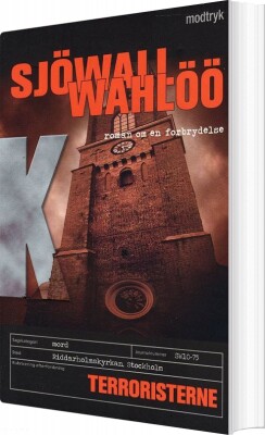 Terroristerne - Sjöwall - Bog
