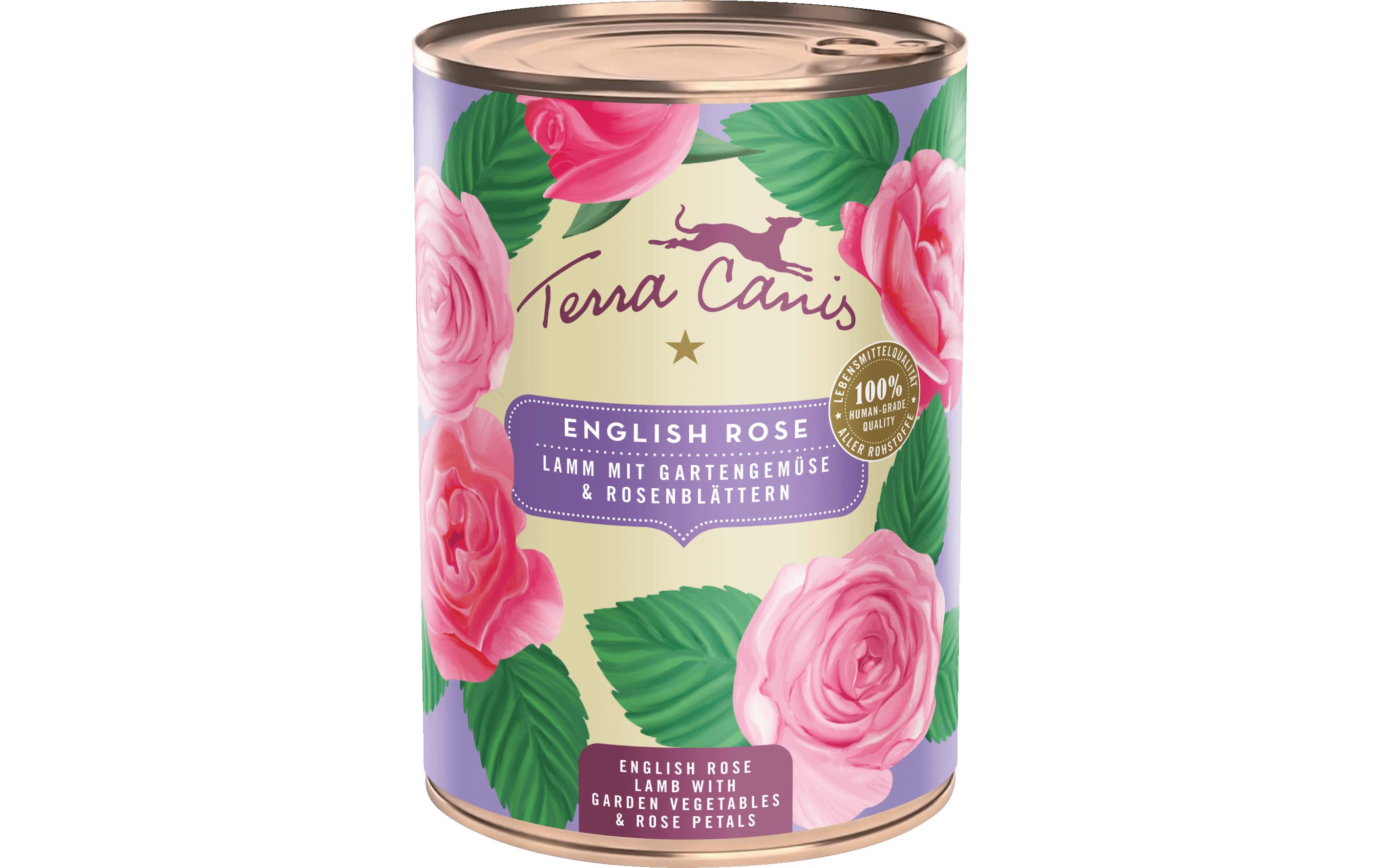 Nassfutter Flower Menu Englische Rose, 400 gErgänzungsfuttermittel für Hunde