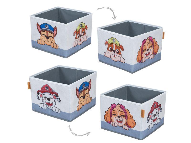 roba Paw Patrol klappbare Sitzbank mit Box Klappbare Sitzbank mit Canvas Boxen