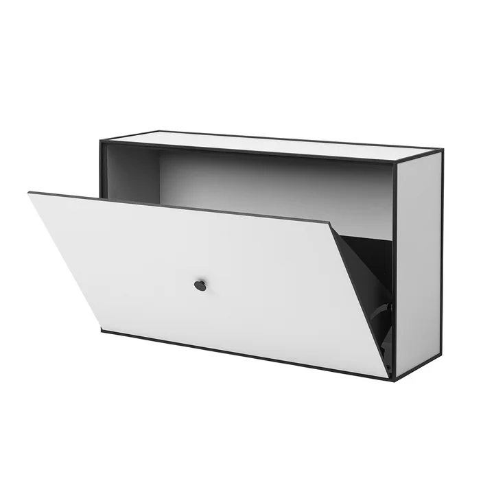 Audo - Frame Schuhschrank, hellgrau