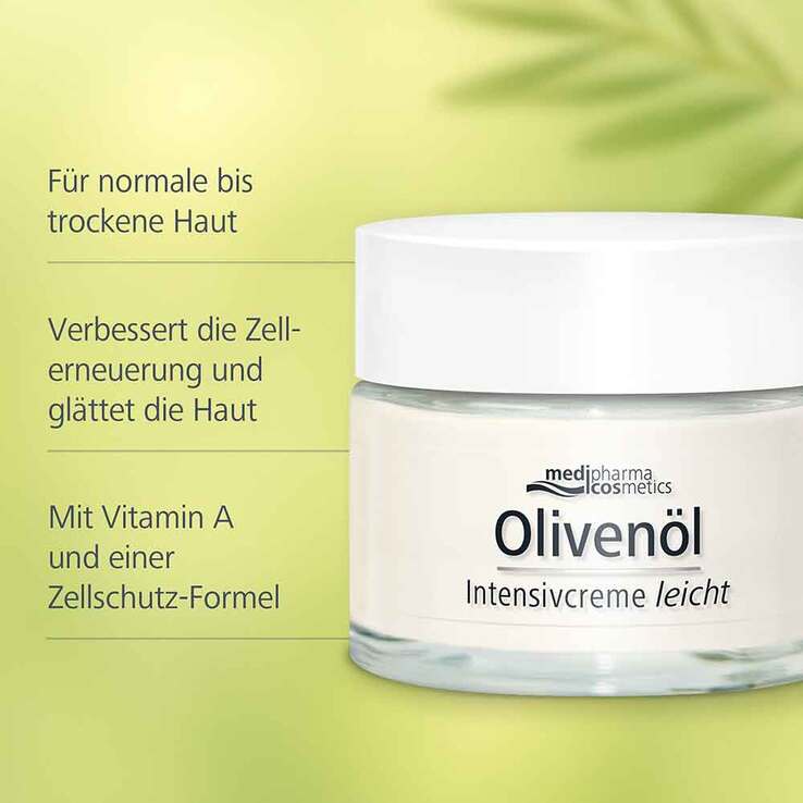 Olivenöl Intensivcreme leicht, 50 ml