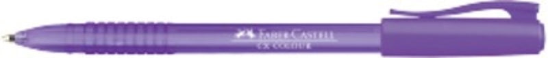Esferográfica Colour 1mm Violeta Faber Castell