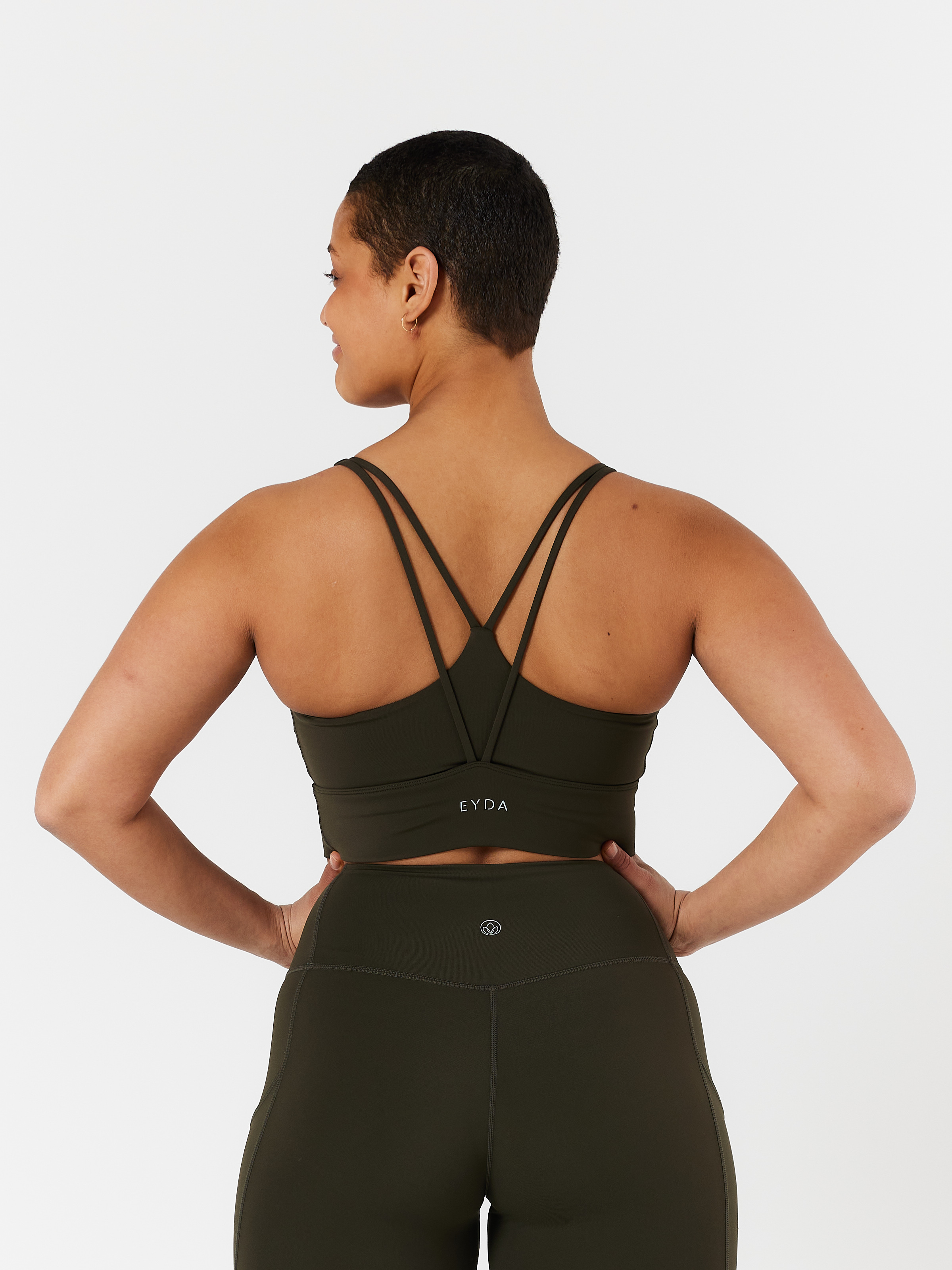 Eyda Cindy Sports Bra Dark Olive