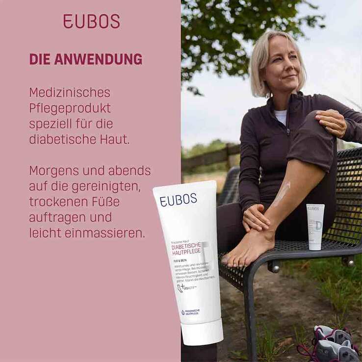 Eubos Diabetes Fuß Bein Creme, 100 ml