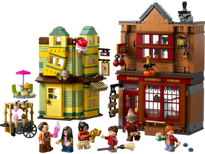 LEGO Zwik & Zwachtels Zwerkbalpaleis en ijssalon (76452)