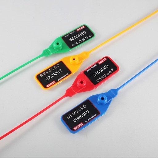 Scellés de Sécurité plastique SEALTEC - 100 ex - Norme 10/2011 EU