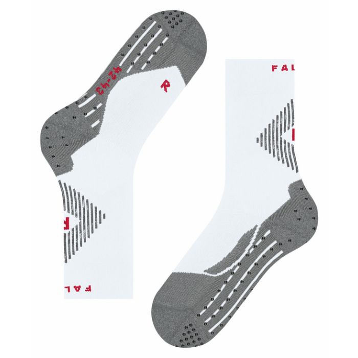 Falke Unisex Strømper 4Grip Stabilizing Hvid