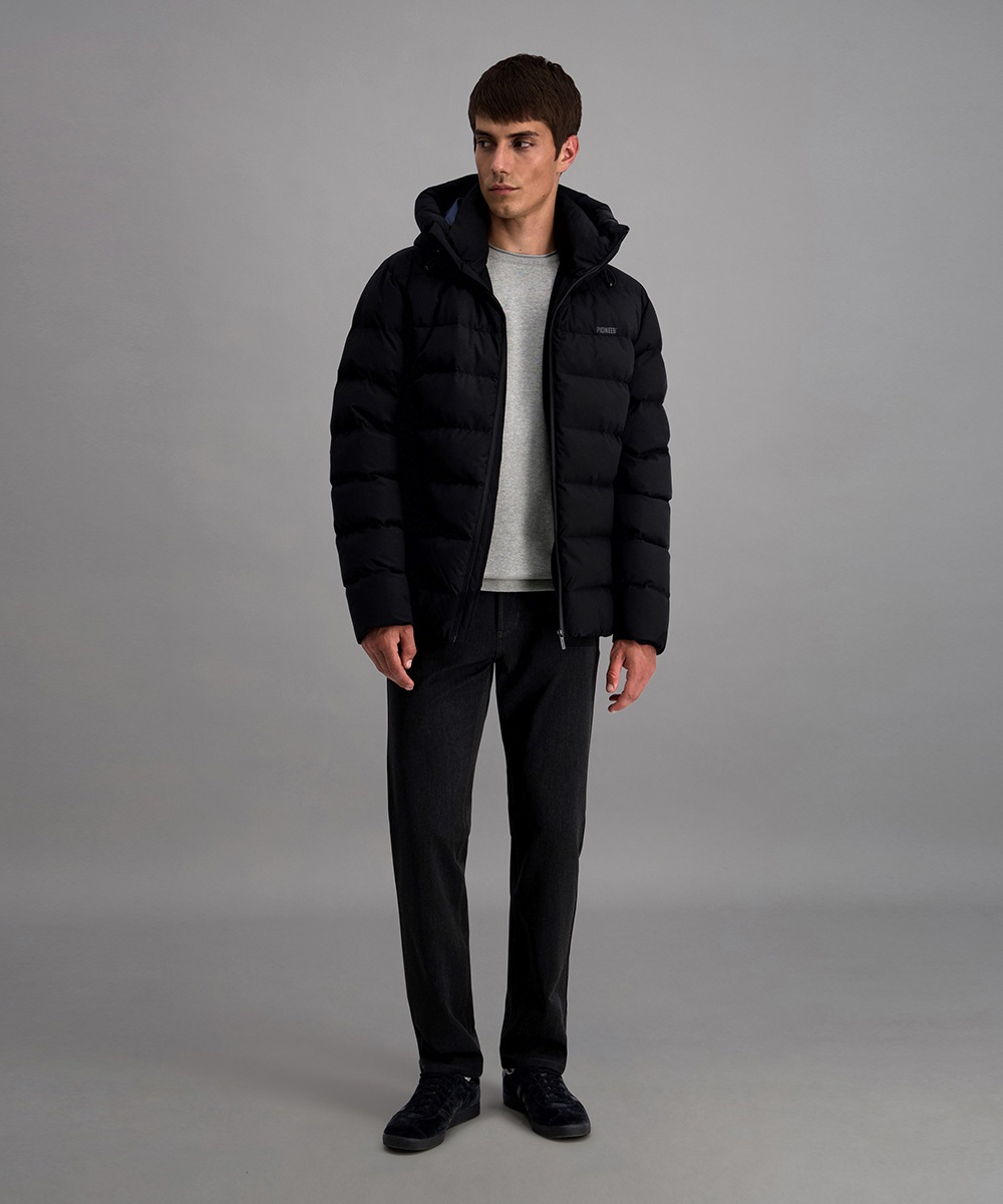 Pioneer Authentic Jeans Rundhalspullover , mit Rollkante