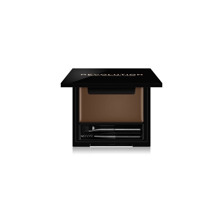 Revolution Brow Wax Bullet Ash Brown Augenbrauen-Fixierwachs 3,6 g