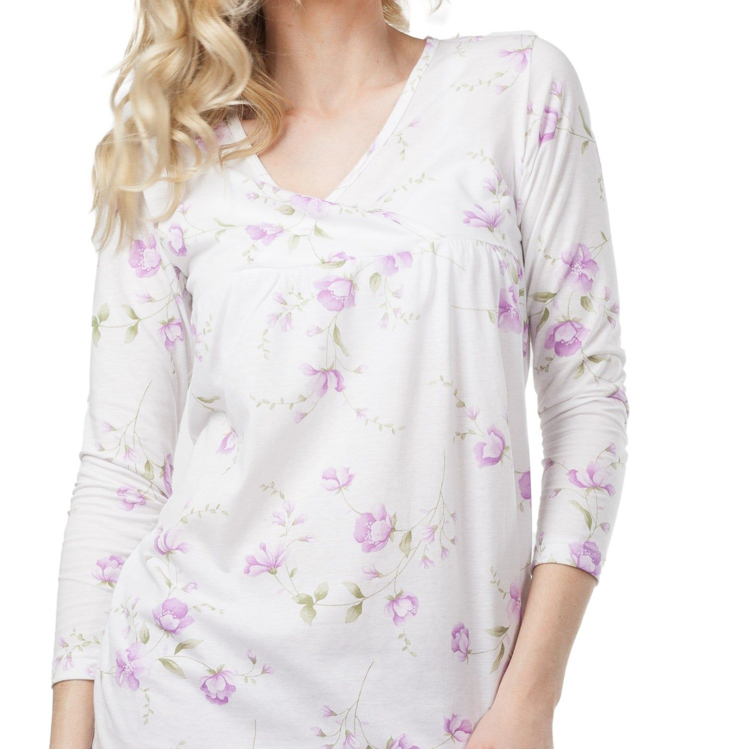 MYSANITY Still Pyjama,Langarm, Rosa