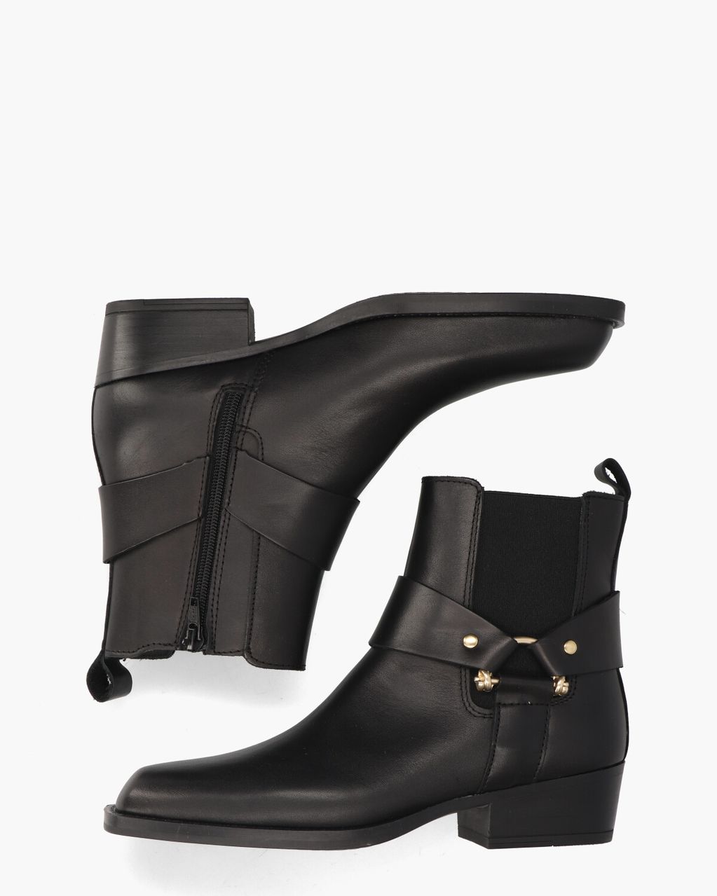 Alpe Manzoni 5294 Zwart Dames Chelseaboots