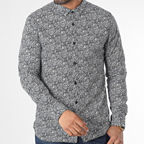 Chemise Manches Longues Bandana Carton 10711547D Bleu Marine
