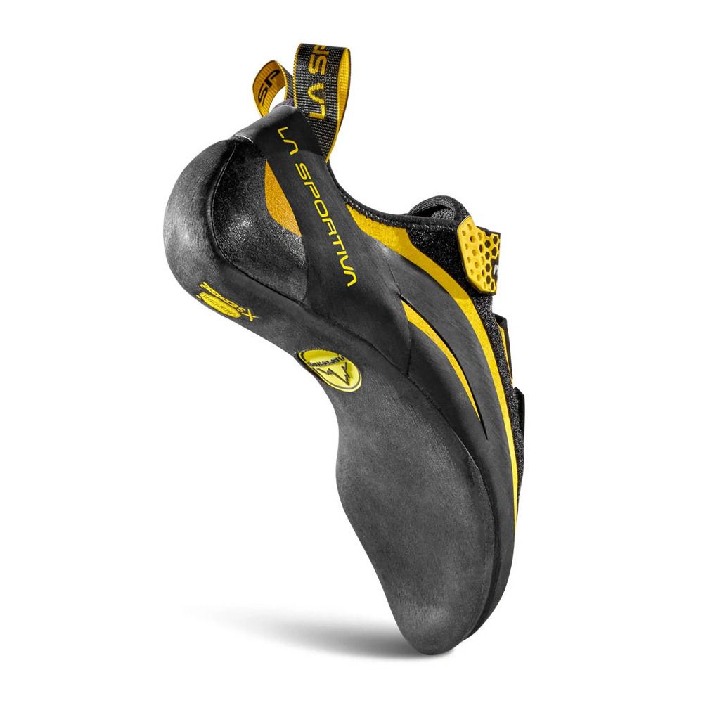 La Sportiva MIURA VS - Chaussons d'escalade Homme black/yellow