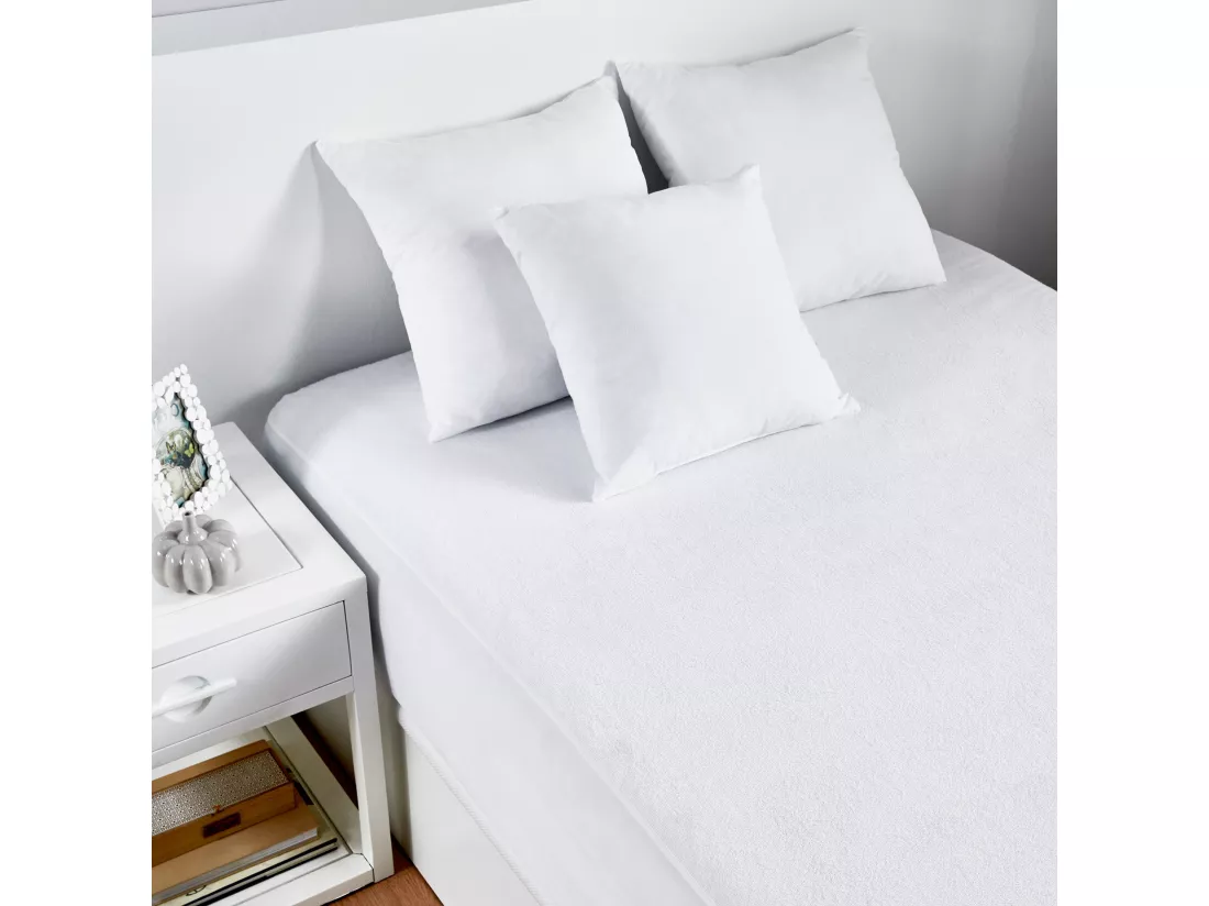Protège-matelas en tissu éponge Aloe vera