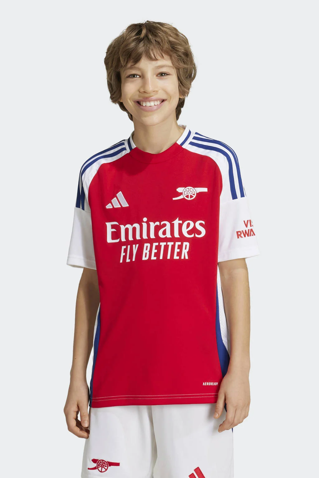 adidas Junior Arsenal FC voetbalshirt uit rood/wit