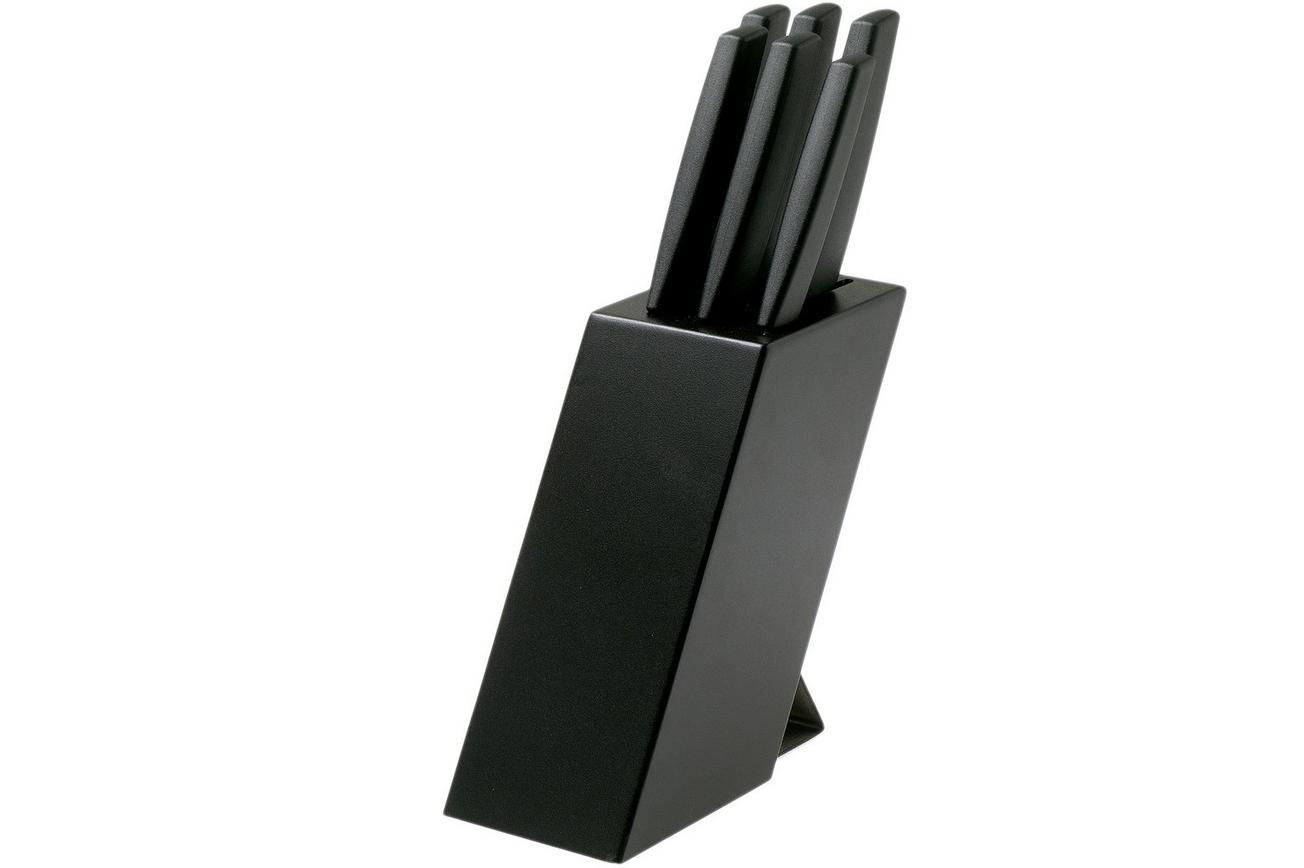 Victorinox Swiss Modern 6-delige messenset zwart, 6.7186.63