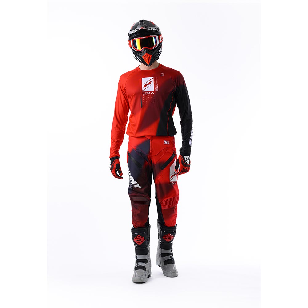 Kenny - Maillot Titanium Tones Rouge / Noir