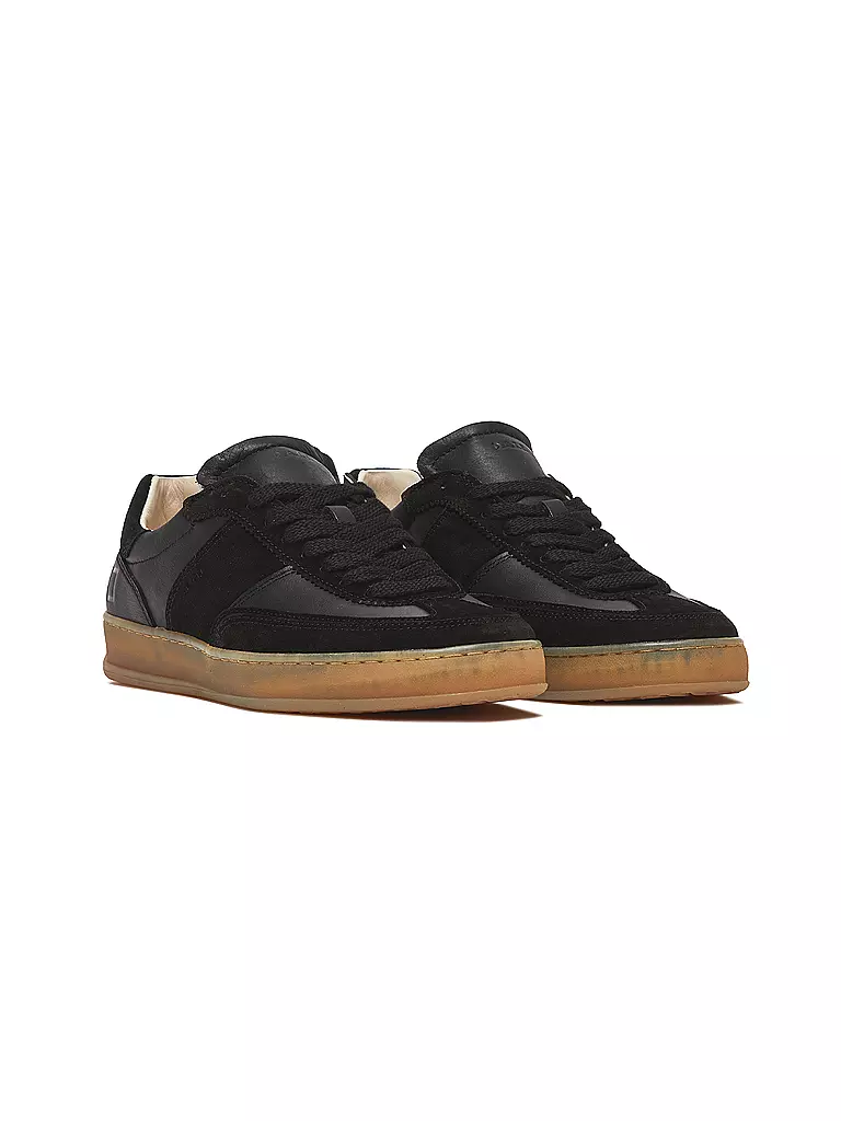 D.A.T.E. Sneaker SPORTY LOW CALF schwarz