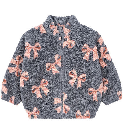 Konges Sløjd Fleecejacke - Jody Teddy - Bella Blue Bow