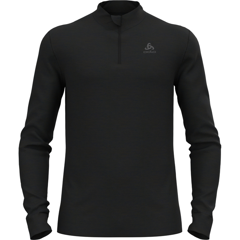 Odlo Herren Merino 200 Turtle Neck Zip Longsleeve