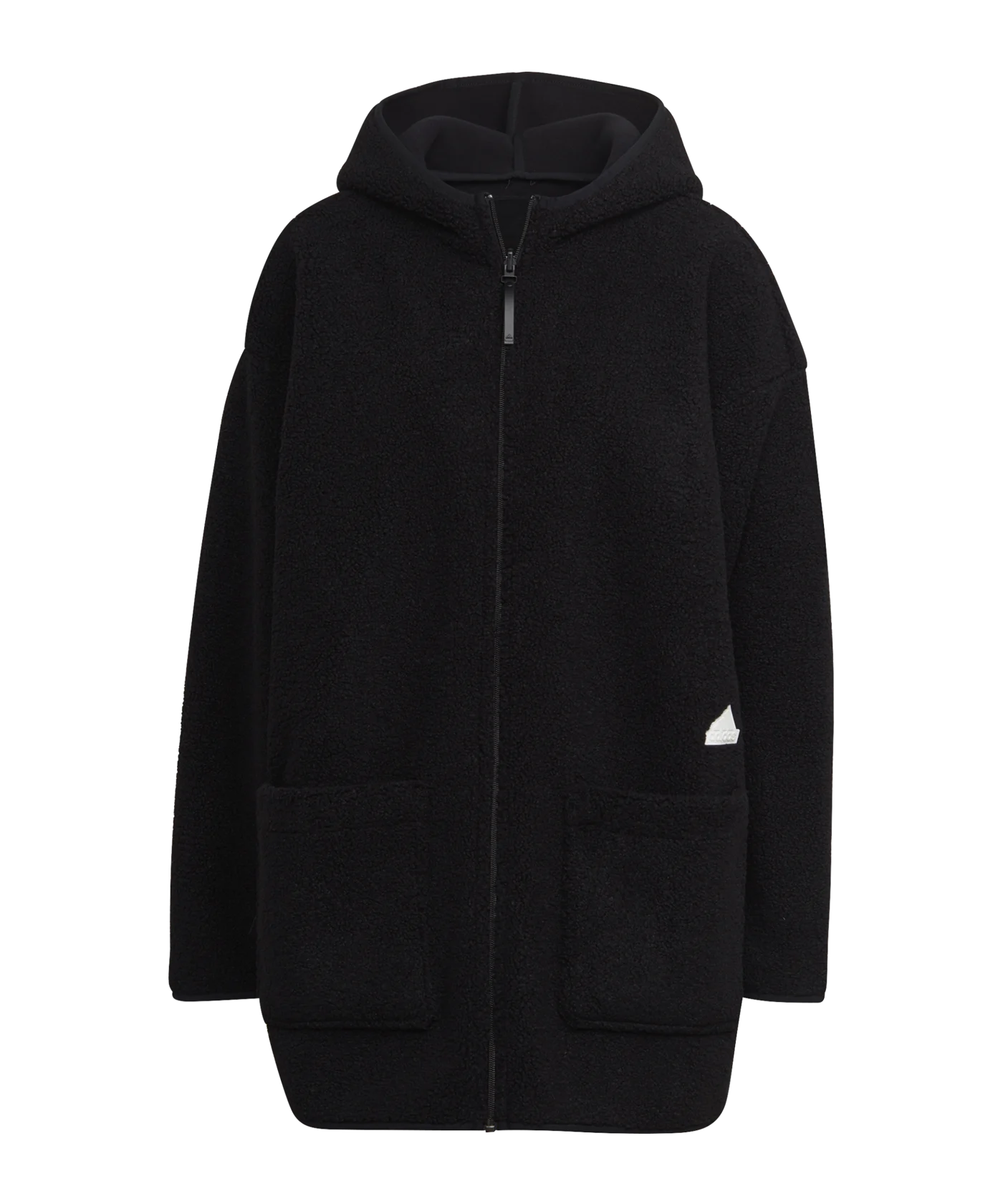 adidas New Kapuzenjacke Damen Schwarz
