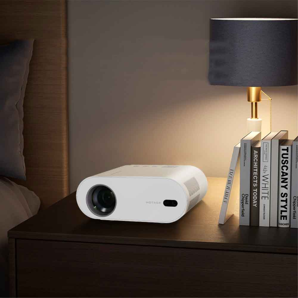 Multimedia LED Projektor Beamer 350 ANSI Lumen Heimkino HDMI Full-HD 1080p / USB / HDMI / AV-Eingang / WiFi mit AirPlay   Miracast (iOS/Android)