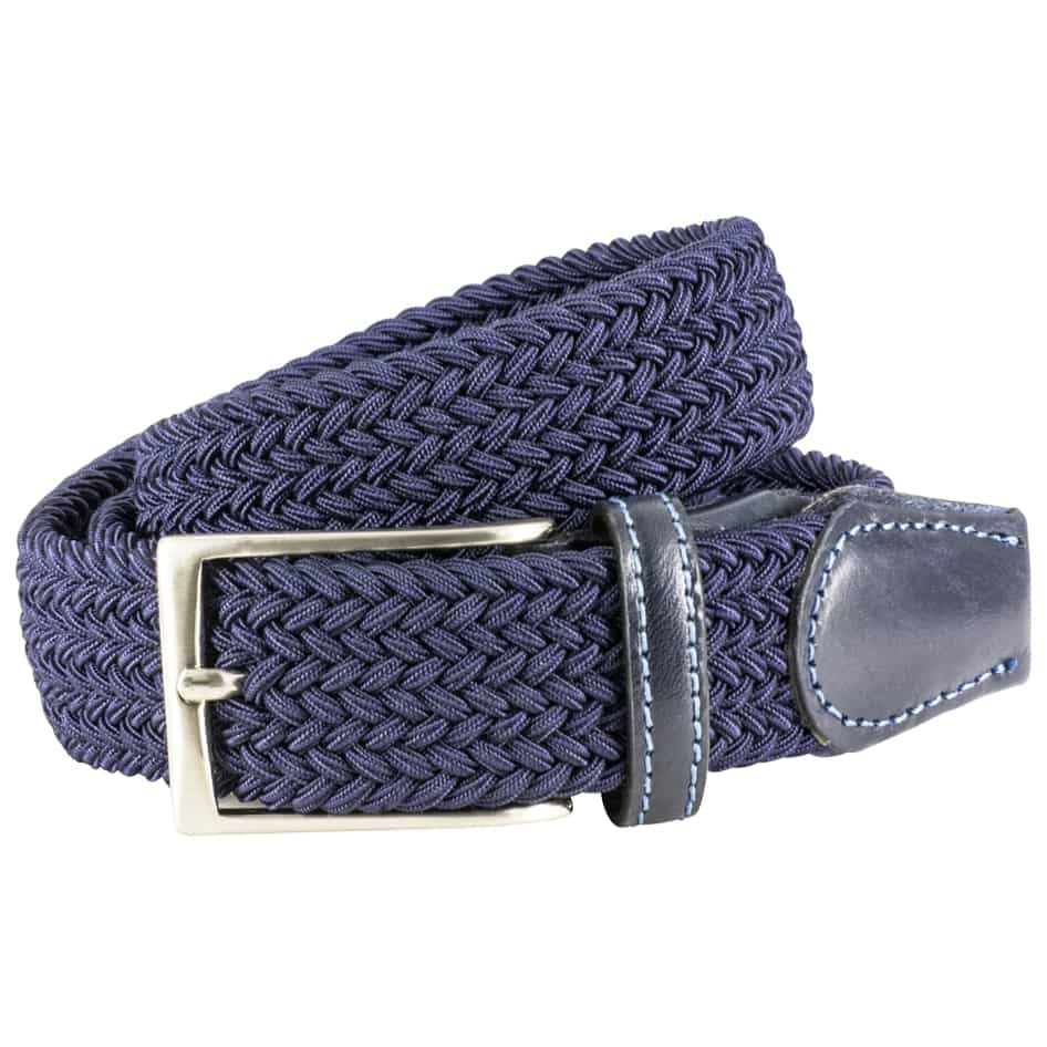 LINDENMANN LM Textilgürtel Lindenmann Gürtel in Blau