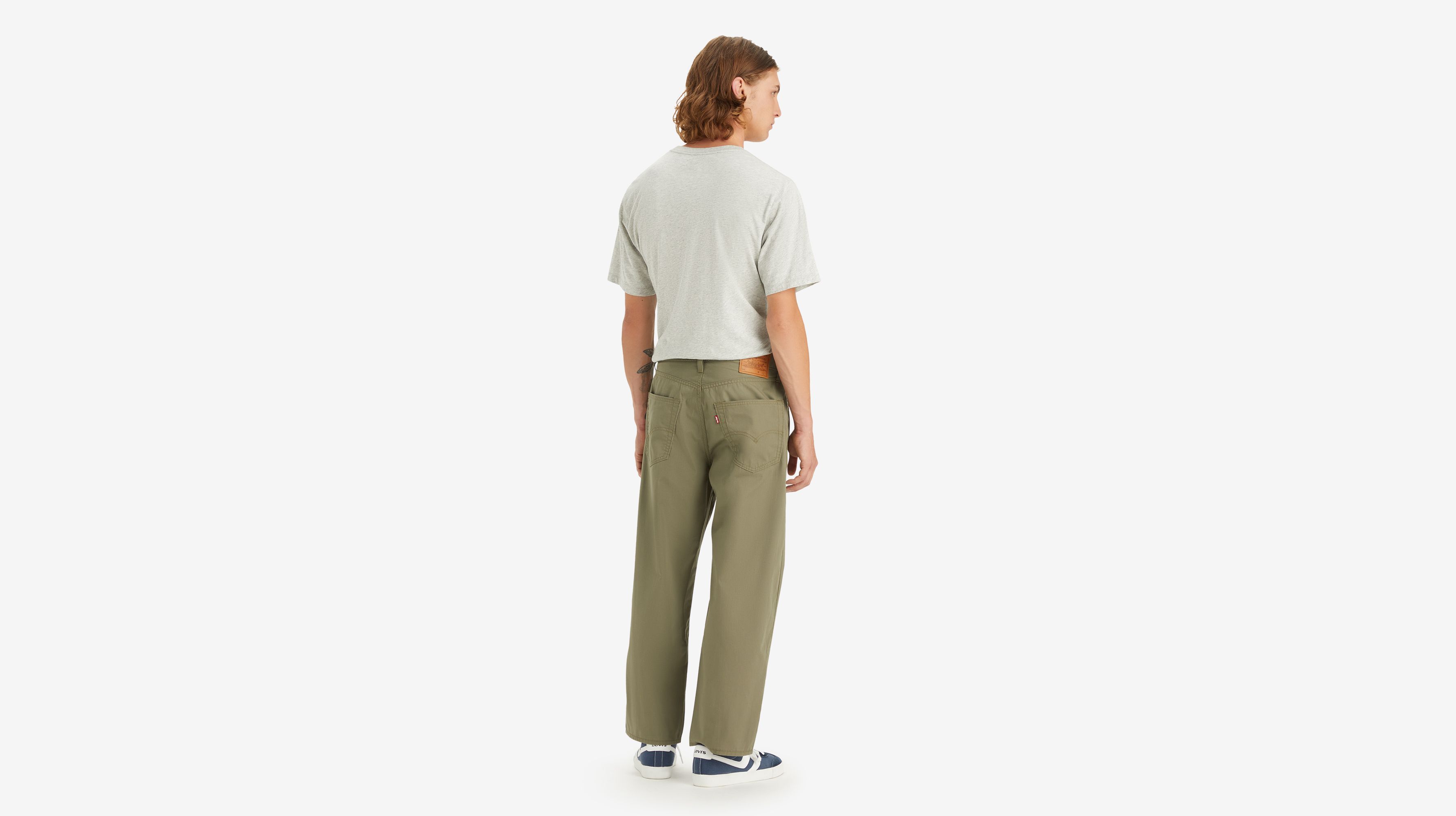 Pantalon crop à pinces 568™ Stay Loose Lightweight - Smokey Olive Lightweight - Gris