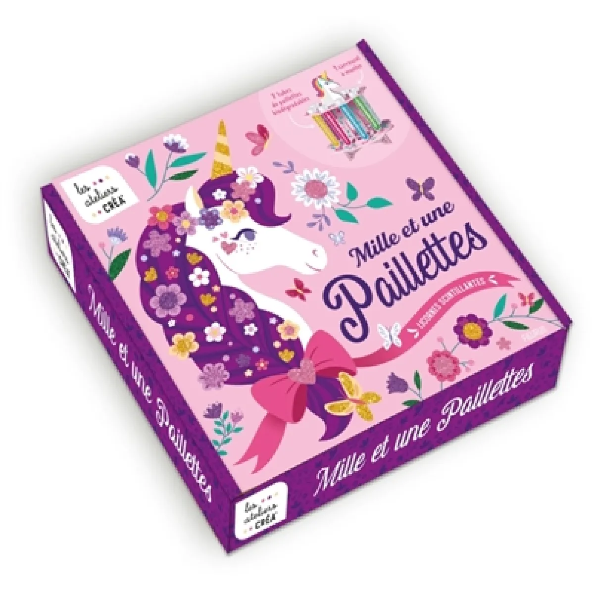 Licornes scintillantes : mille et une paillettes