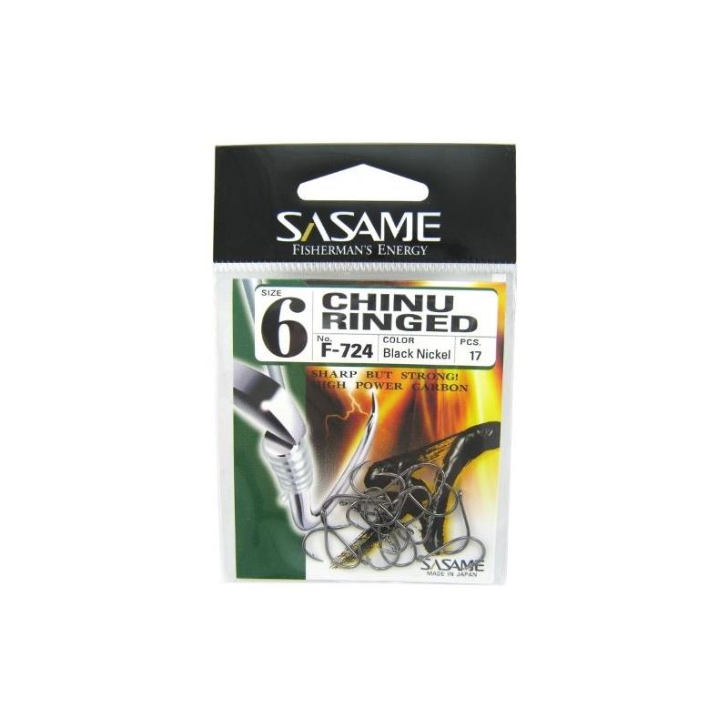 Hameçon Simple Sasame Chinu Ringed Hook
