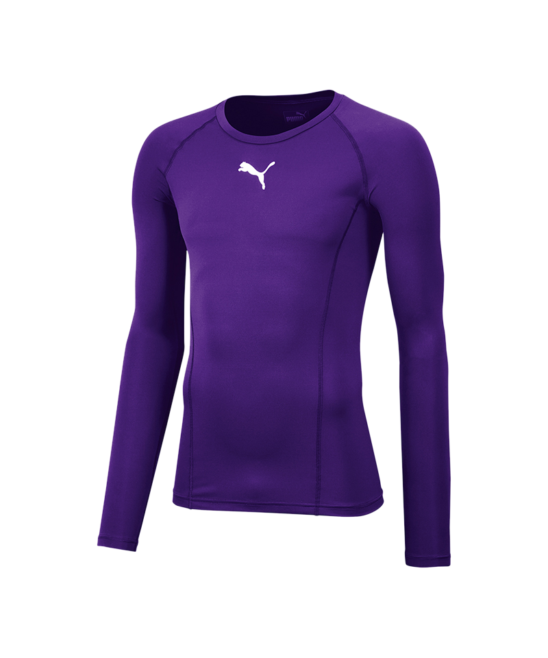 PUMA LIGA Baselayer Longsleeve Lila F10