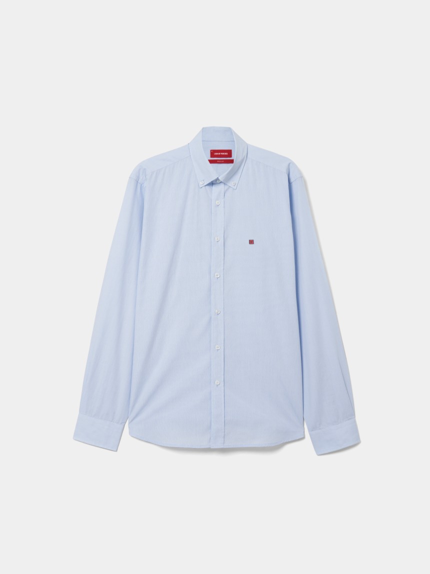 Camisa regular fit de algodão