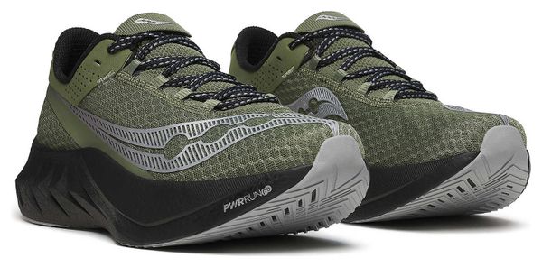 Chaussures Running Saucony Endorphin Pro 4 Kaki/Noir Homme