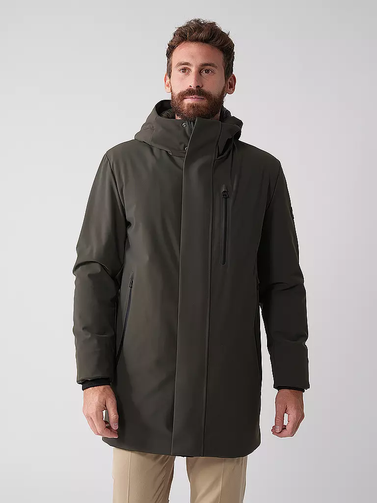 STRELLSON Parka FLEX CROSS grün