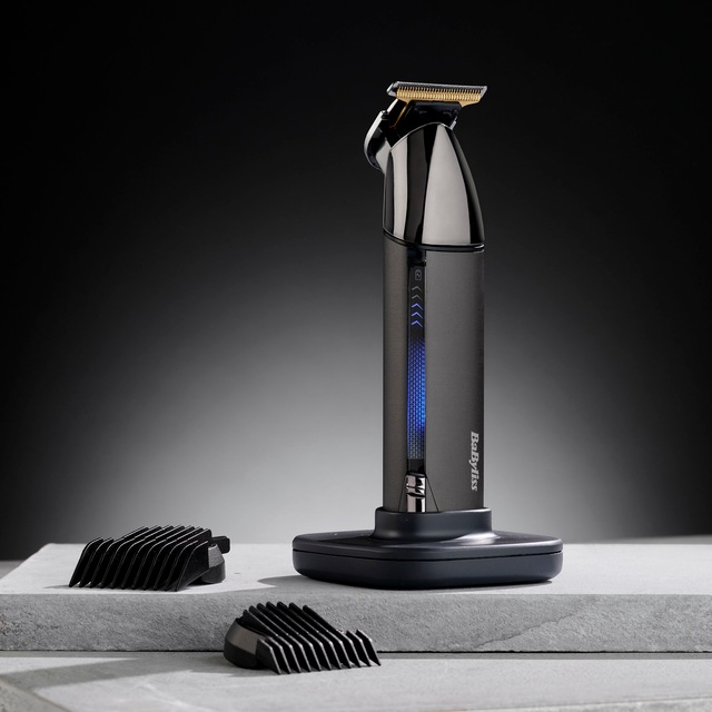 BaByliss Bartschneider »Super-X Metal Bartrimmer« 2 Aufsätze Japanese Steel Titanium