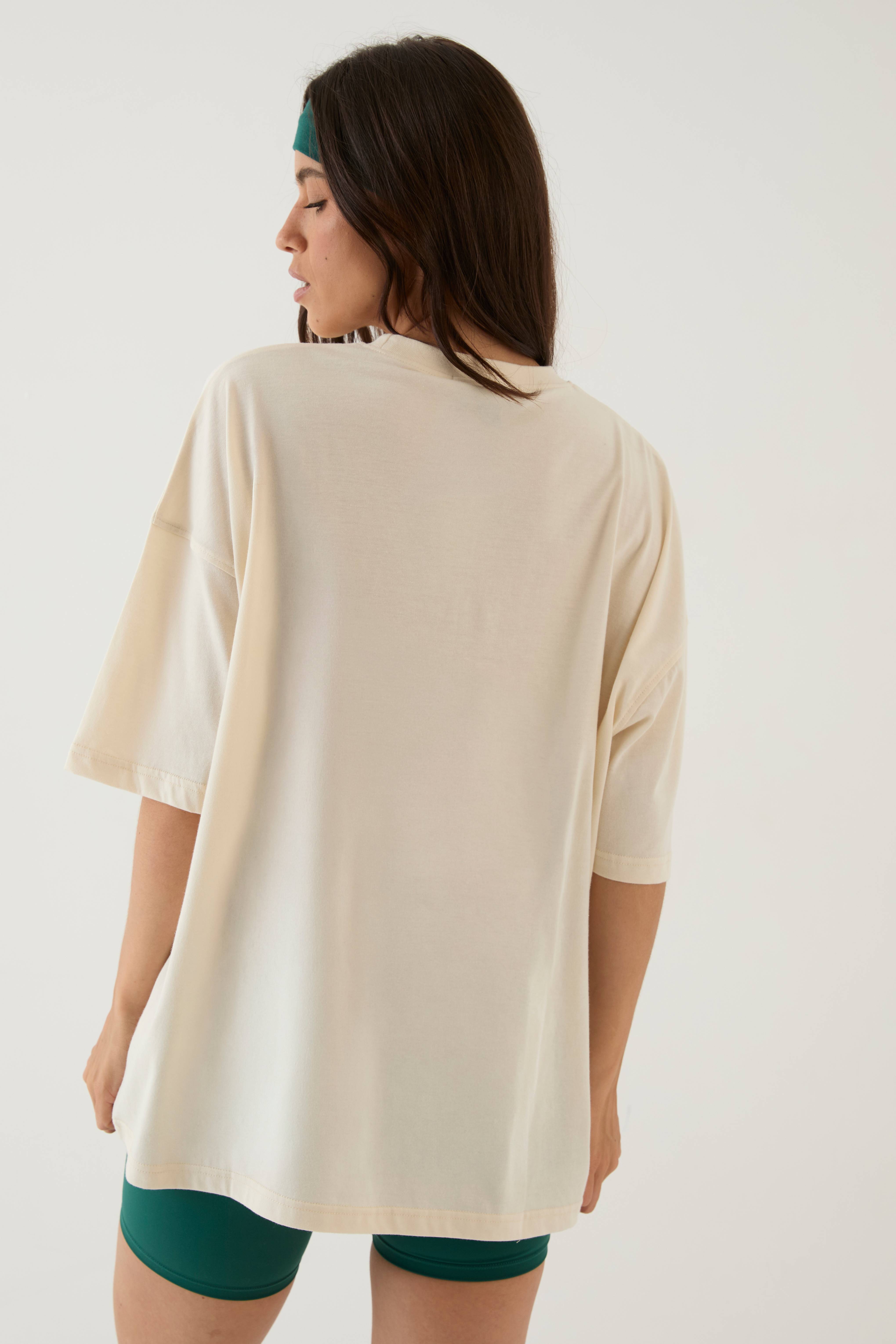 T-shirt Oversize À Appliqué Vichy Dsgn Studio
