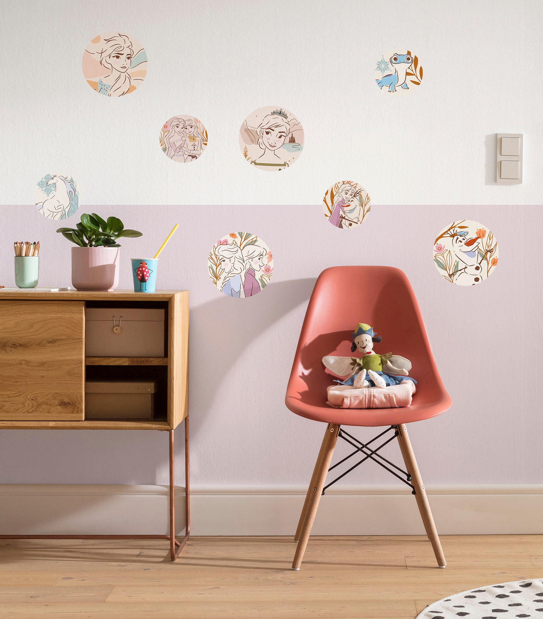 Komar Wandtattoo »Frozen Destiny - Grösse 50 x 70 cm« selbstklebend, Wandsticker, Kinderzimmer