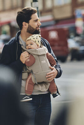 BabyBjörn Move Bæresele 3D Mesh, Grey Beige