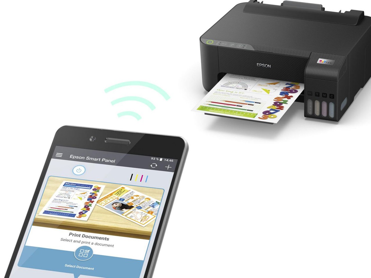 Epson - EcoTank ET-1810 Blækprinter - Farve