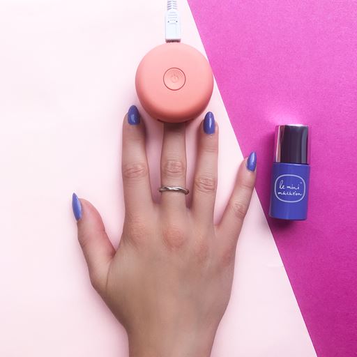 Le Mini Macaron Gel Polish, Blueberry Cheesecake